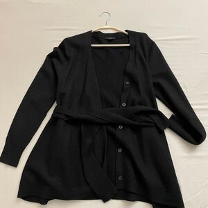 COS Black Women's Cardigan with Belt